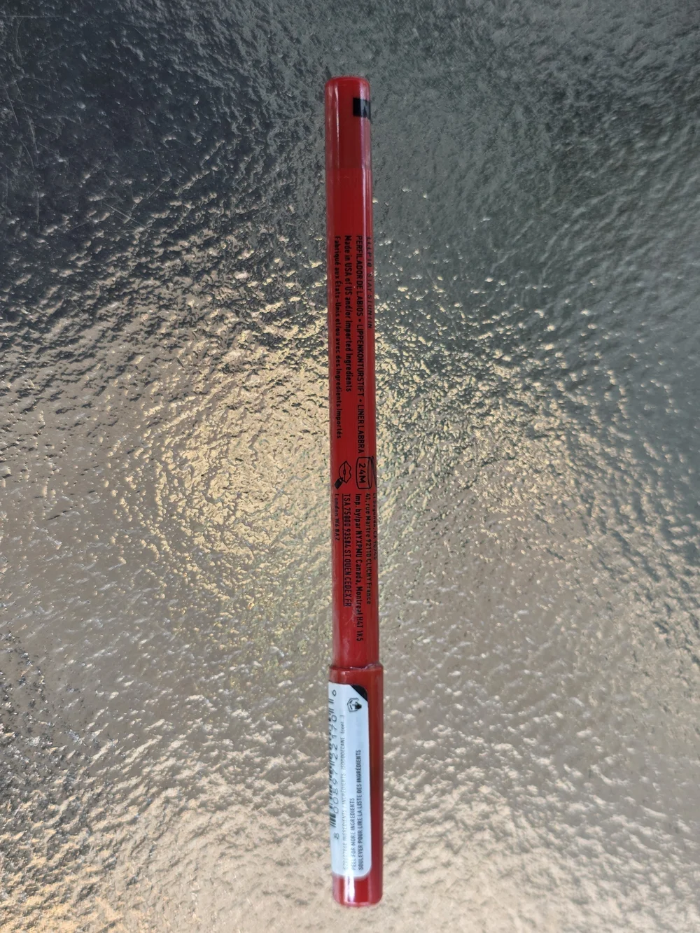 NYX Slim Lip Liner Pencil - Bright Red